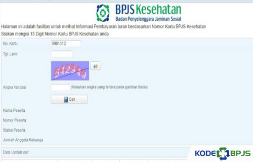 Cara Cek Tagihan melalui Website Resmi BPJS