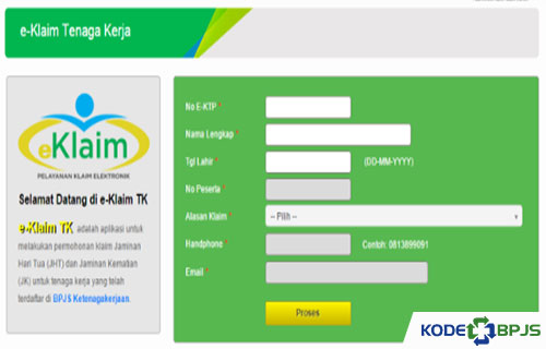 Cara Klaim BPJS Ketenagakerjaan dengan E klaim atau sistem Online