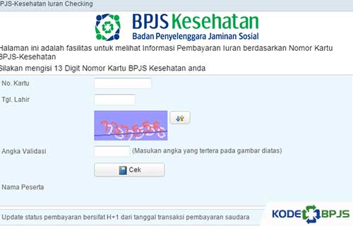 1. Cara Mengecek Pembayaran BPJS Kesehatan lewat Website