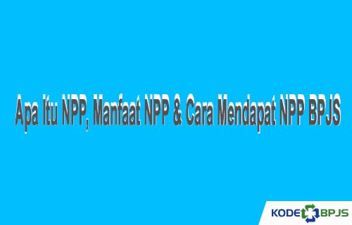 Apa Itu NPP