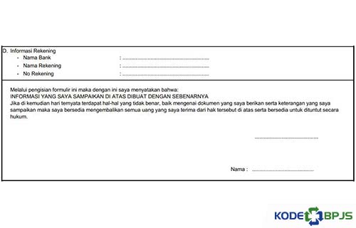 Informasi Rekening