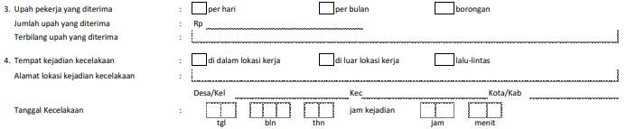 Mengisi Kolom Upah Pekerja