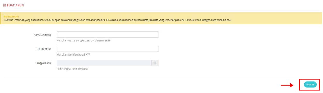 klik Proses