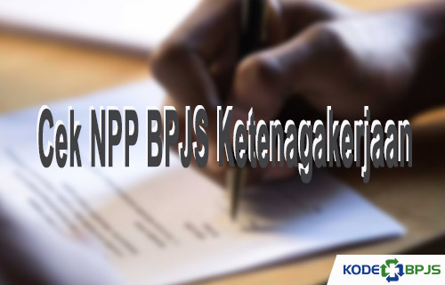 Cara Cek NPP BPJS Ketenagakerjaan Terbaru