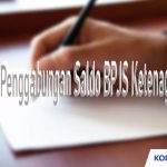 Formulir Penggabungan Saldo BPJS TK