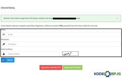 Lakukan Login