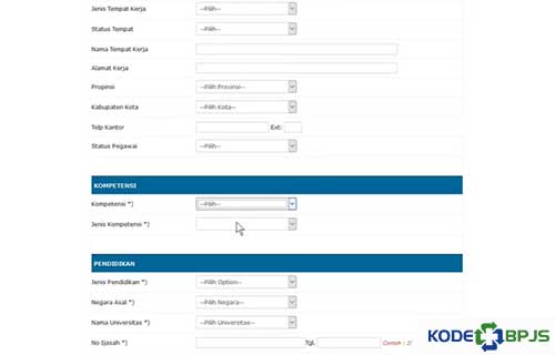 Lengkapi Info Administrasi