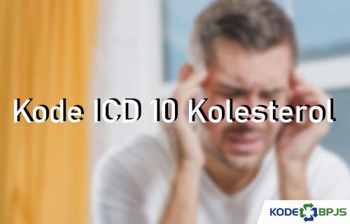 Kode ICD 10 Kolesterol