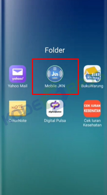 1. Buka Aplikasi JKN Mobile