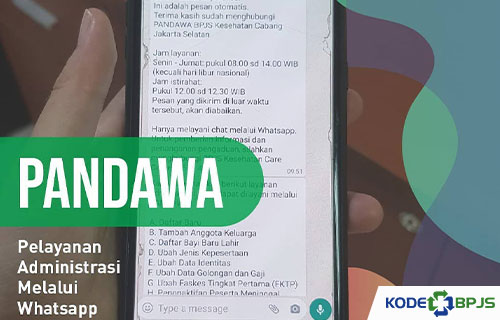 Format Pandawa BPJS Kesehatan