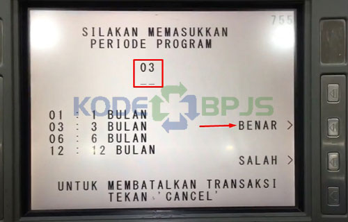 10. Pilihlah Periode Program