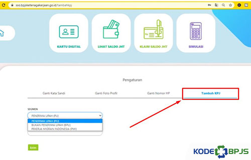Cara Mengatasi Tidak Bisa Tambah KPJ di BPJSTKU