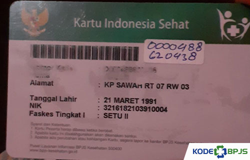 Kartu BPJS Kesehatan Rusak