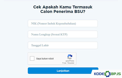 1. Cek Penerimaan BLT Lewat Laman BPJS Ketenagakerjaan