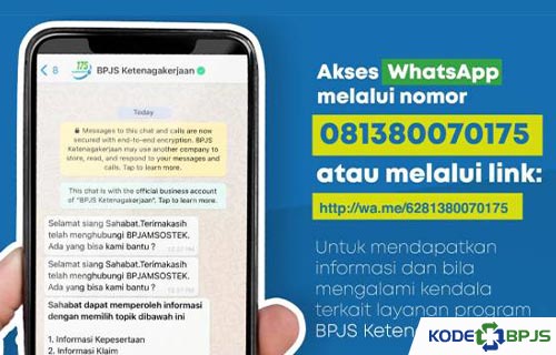 3. Cek Lewat WhatsApp