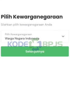 3. Pilih Kewarganegaraan