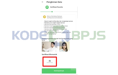 Lakukan Verifikasi Biometrik