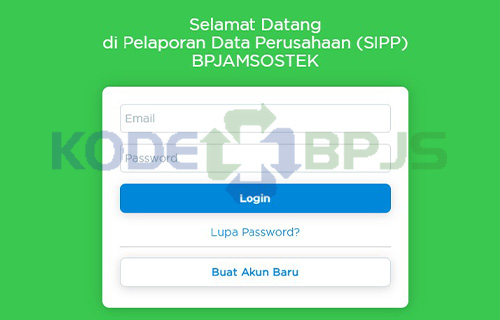 Login SIPP Online