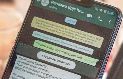 Syarat Merubah Nomor HP BPJS Kesehatan Melalui WhatsApp