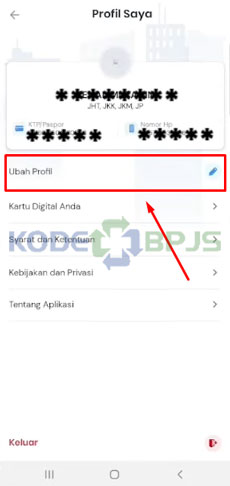 4. Pilih Ubah Profil