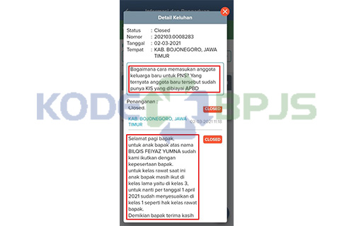 Berhasil Menambahkan Anggota BPJS Kesehatan di JKN Mobile