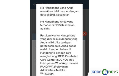 Penyebab Gagal Registrasi JKN Mobile