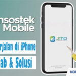 JMO Mobile Tidak Bisa di iPhone Penyebab Cara Mengatasi