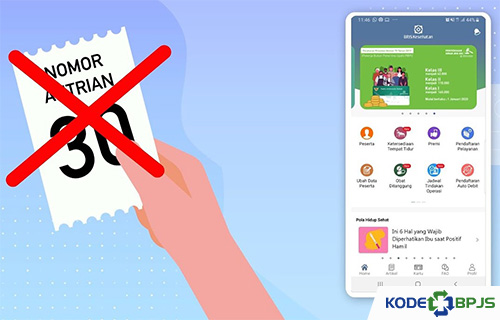 Cara Ambil Antrian BPJS Kesehatan via JKN Mobile