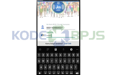 Login JKN Mobile