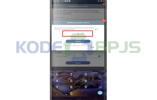 Masukkan Kode Verifikasi