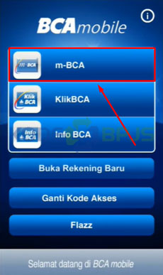 2. Klik m BCA