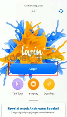 2. Silakan Login