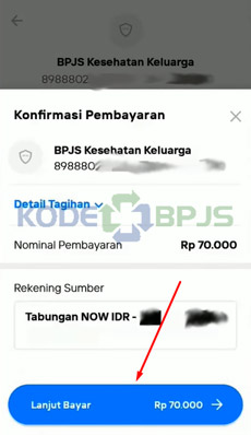 8. Konfirmasi Pembayaran BPJS