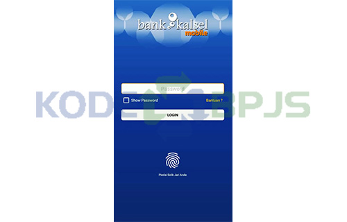 Login Mobile Banking Kalsel