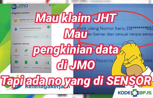 Cara Mengetahui Nomor KPJ yang Disensor via Online