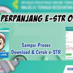 Cara Perpanjang STR Perawat Online 25 SKP