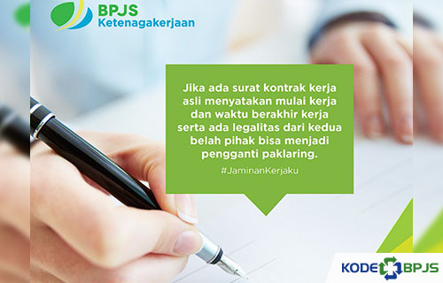 Contoh Surat Pernyataan Pengganti Paklaring BPJS Asli