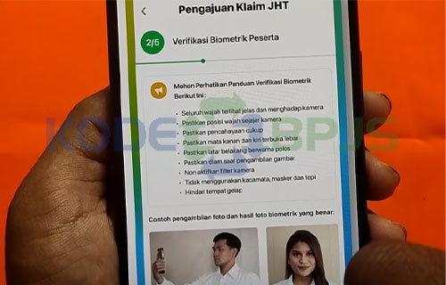 Lakukan Verifikasi Biometrik