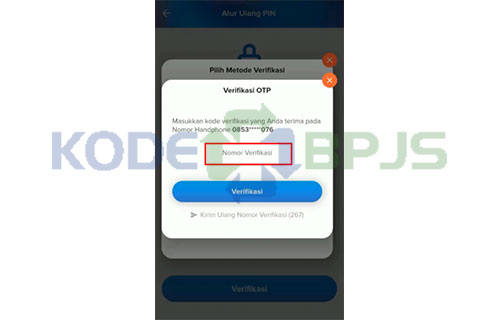 Masukkan Kode Verifikasi