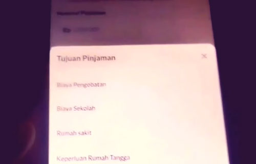 Tentukan Tujuan Pinjaman